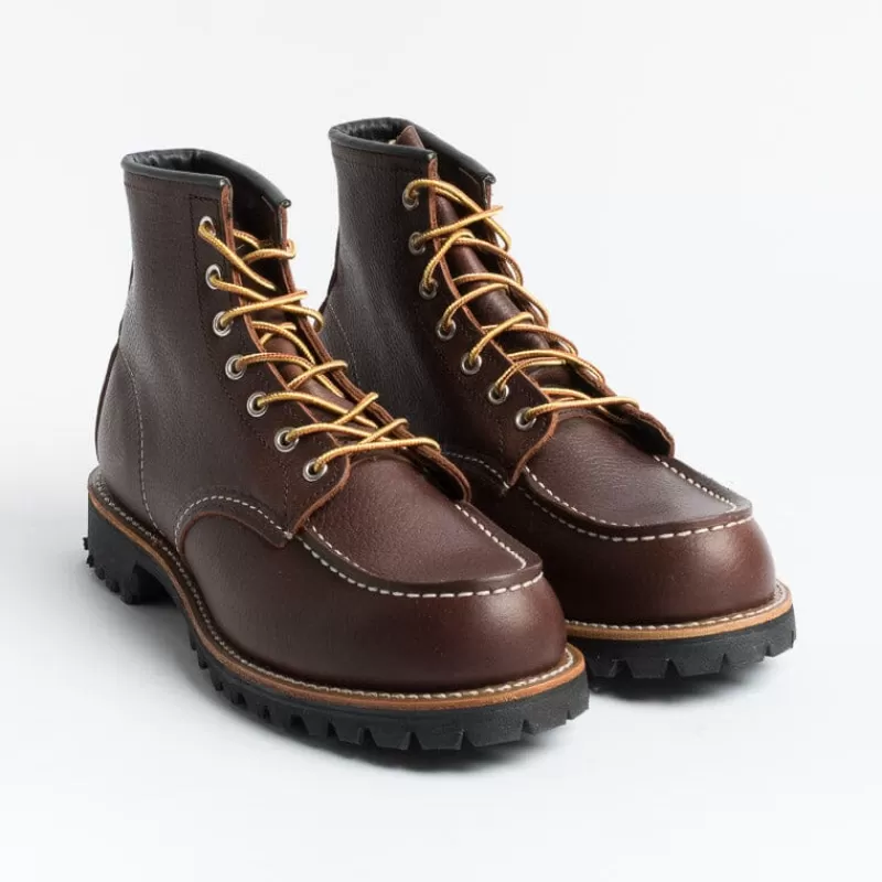 Men Red Wing Shoes Poles* - Polish Moc Toe 8146 - Brown
