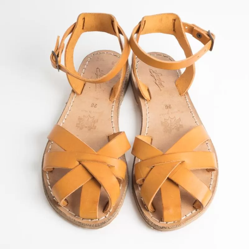 Women SACHET - Calzature Low Sandals*Sachet - Flat Sandals 503 - Honey