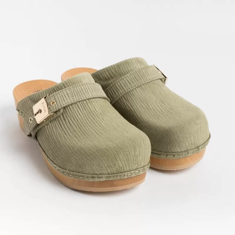 Women SCHOLL ICONIC Sabots And Sleepers* - Sabot - Clogs Pescura - 30553 Green