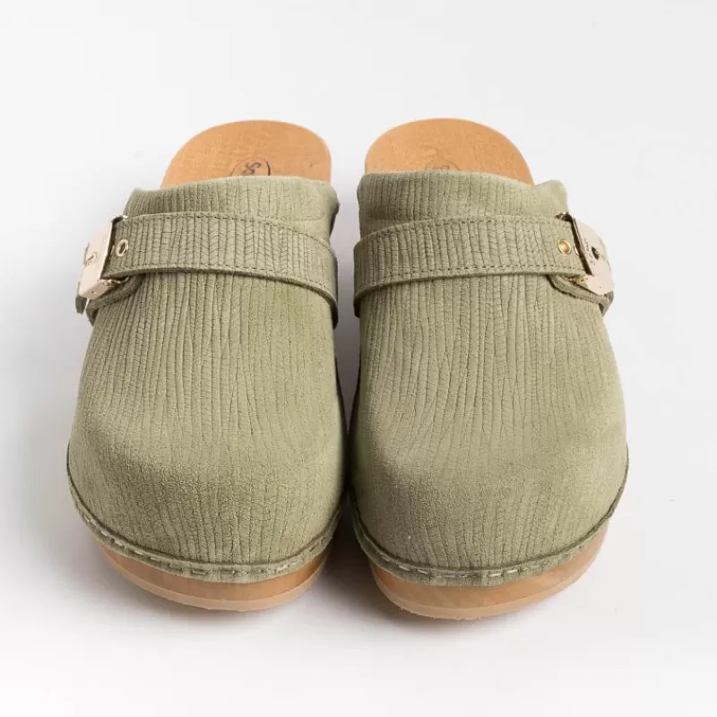 Women SCHOLL ICONIC Sabots And Sleepers* - Sabot - Clogs Pescura - 30553 Green