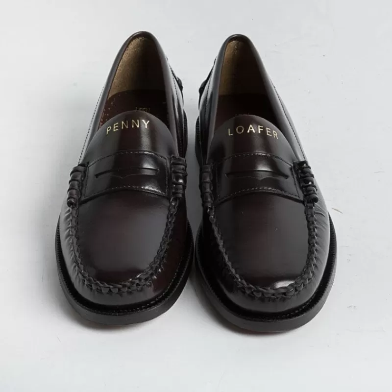 Women Sebago Loafers* - Loafer Dan 72114Hw - Brown Burgundy - Gold