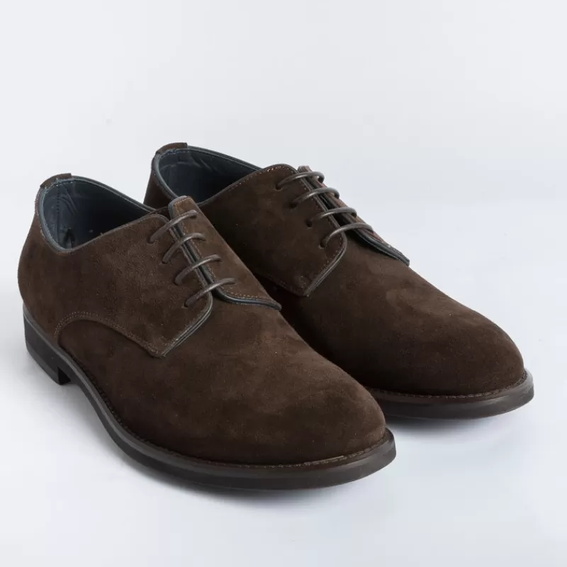 Men SEBOY's Derby And Oxford Shoes* - Derby - 3325 - Dark Brown Suede