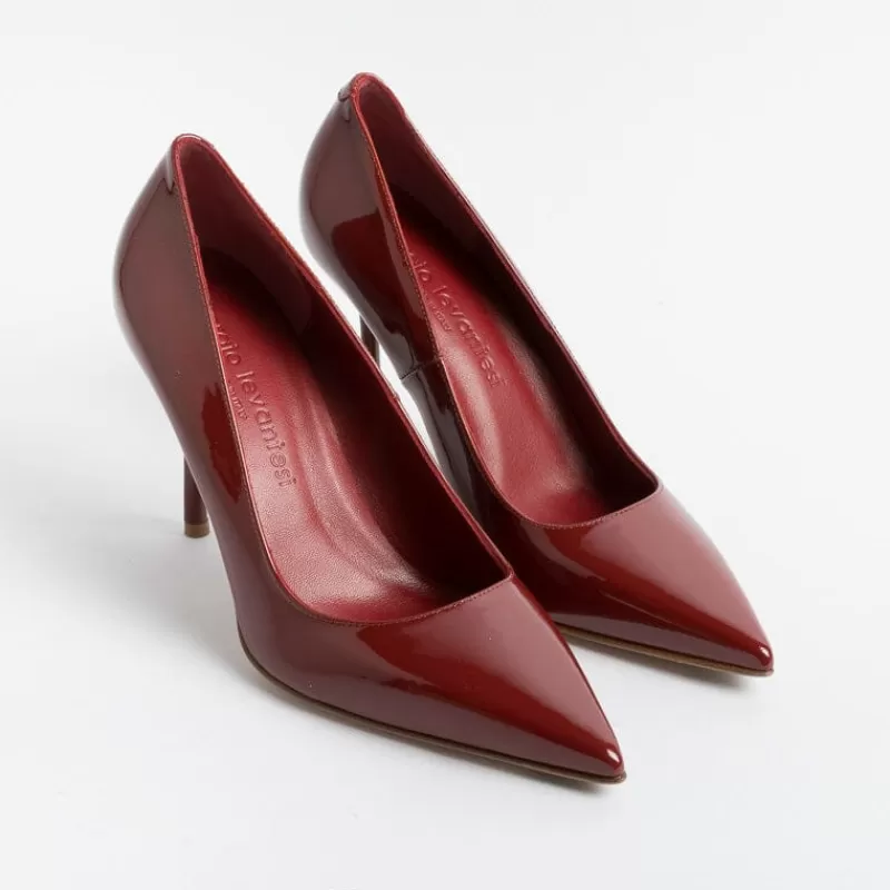 Women SERGIO LEVANTESI Decollete* - Pumps - Musa - Paint Chianti