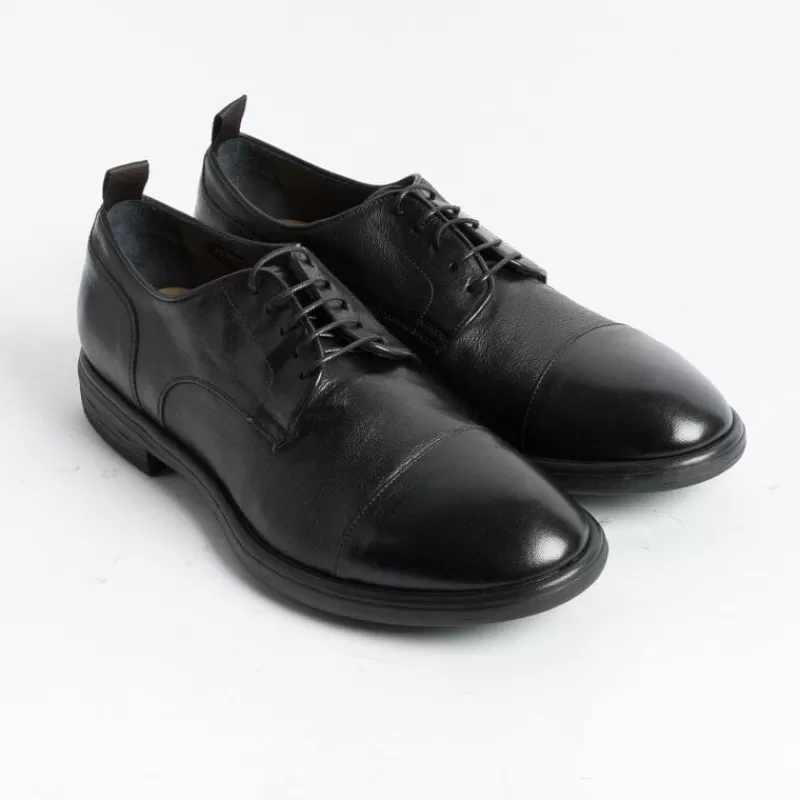 Men STURLINI - Collezione Uomo Oxfords*Sturlini - 29002 - Oxford Shoes - Black Buffalo