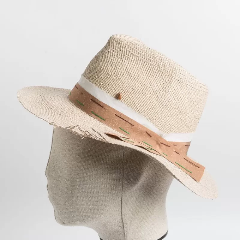 Women SUPER DUPER HATS Hats And Caps* - Destino Panama Hat 8089 - Linen