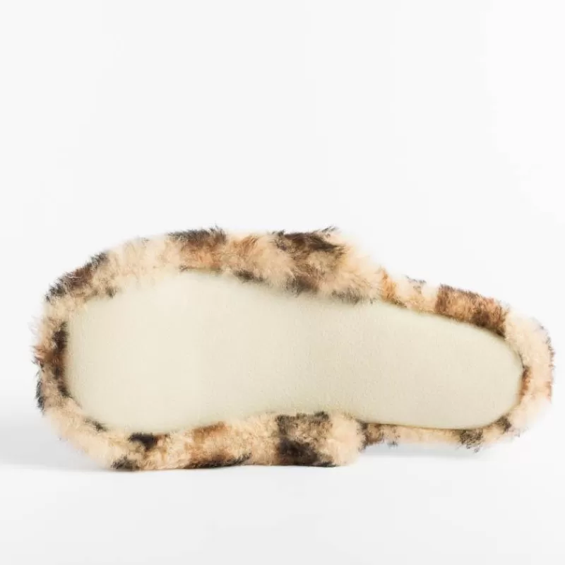 Women Toasties Sabots And Sleepers* - Sleepers Hotel Slippers - Leopard