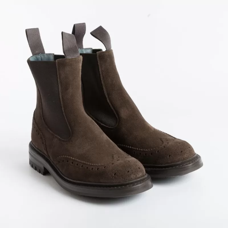 Women Tricker's Ankle Boots* - Ankle Boot - Silvia - Cafe Suede