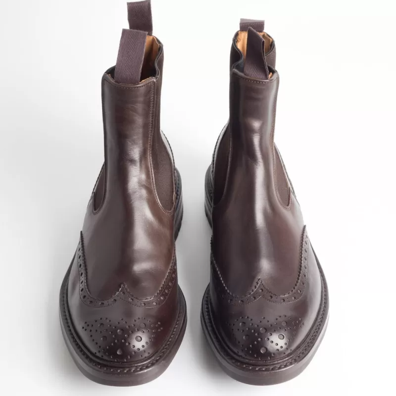 Men Tricker's Poles* - Leather Beatles - Henry - Espresso