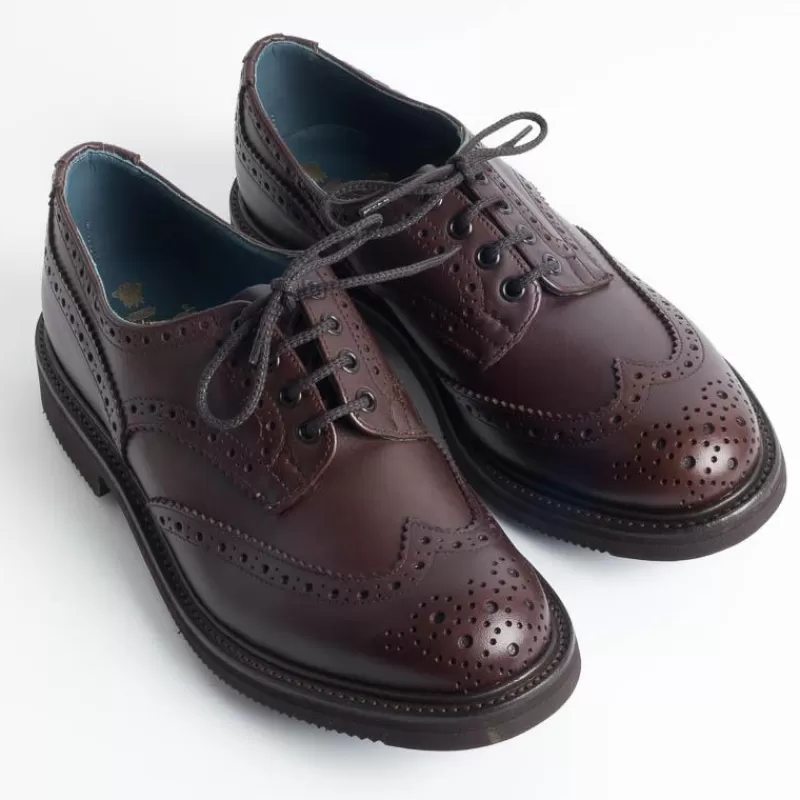 Men Tricker's Derby And Oxford Shoes* - Leather Derby - Bourton Naster - Dark Brown
