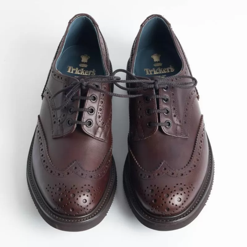 Men Tricker's Derby And Oxford Shoes* - Leather Derby - Bourton Naster - Dark Brown