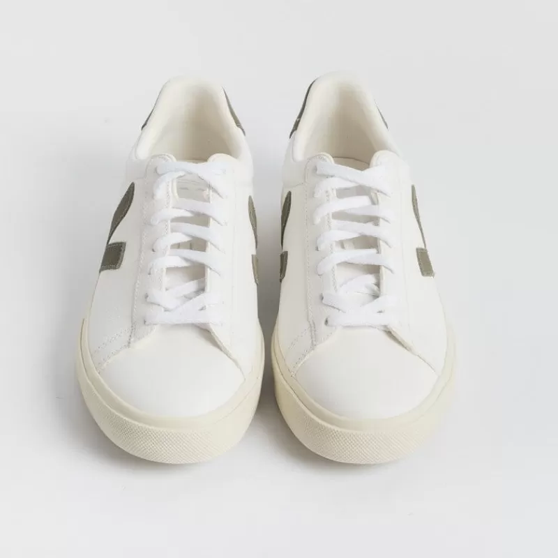 Men VEJA - Collezione Uomo Sneakers*Veja - Campo Sneakers - White Green Khaki