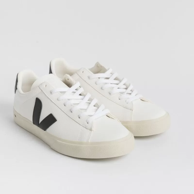 Men VEJA - Collezione Uomo Sneakers*Veja - Cp0501537 Campo Sneakers - White Black