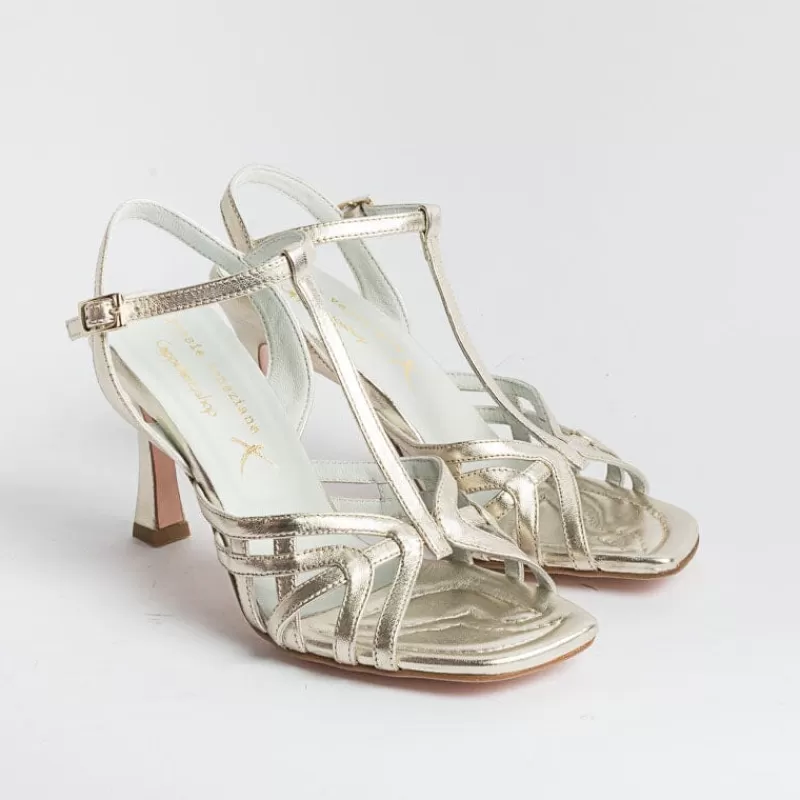Women POESIE VENEZIANE Sandals With Heel*Venetian Poems - Sandals With Heel -B80 - Platinum