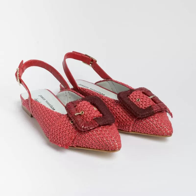 Women POESIE VENEZIANE Slingbacks*Venetian Poems - Sling Back - Apataki - Df32 - Red