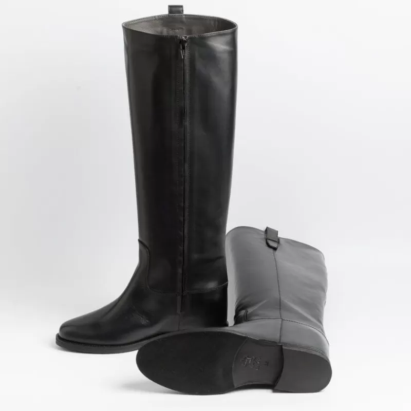 Women Via Roma 15 Boots* - Boots With Internal Zip 3983 - Santa Monica Black