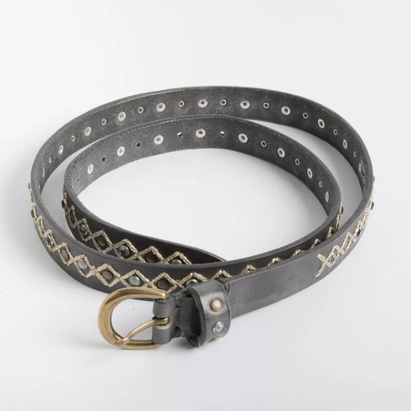 Women PUNTO VITA Belts*Waist Point - Belt Pv1790 - Anthracite
