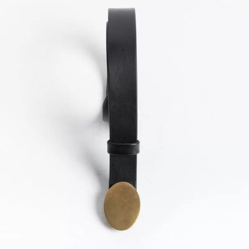 Women PUNTO VITA Belts*Waist Point - Belt Pv2259 - Black Oval