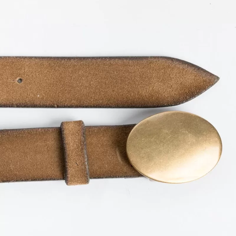 Women PUNTO VITA Belts*Waist Point - Belt Pv2259 - Oval Suede Leather