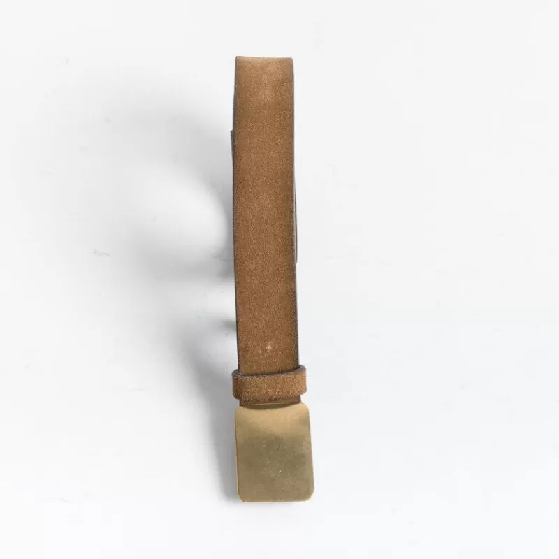 Women PUNTO VITA Belts*Waist Point - Belt Pv2259 - Suede Leather Square